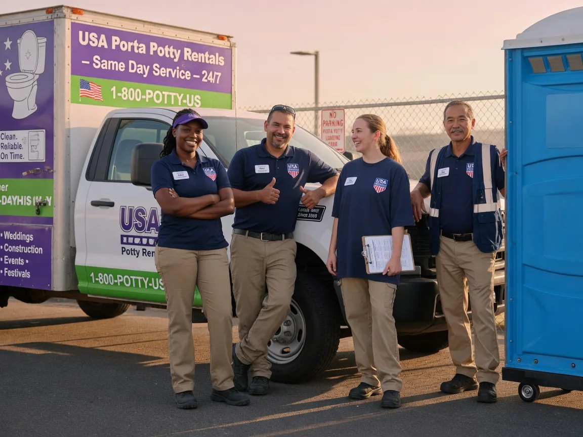 Porta Potty Rental company in Sharon Center, OH