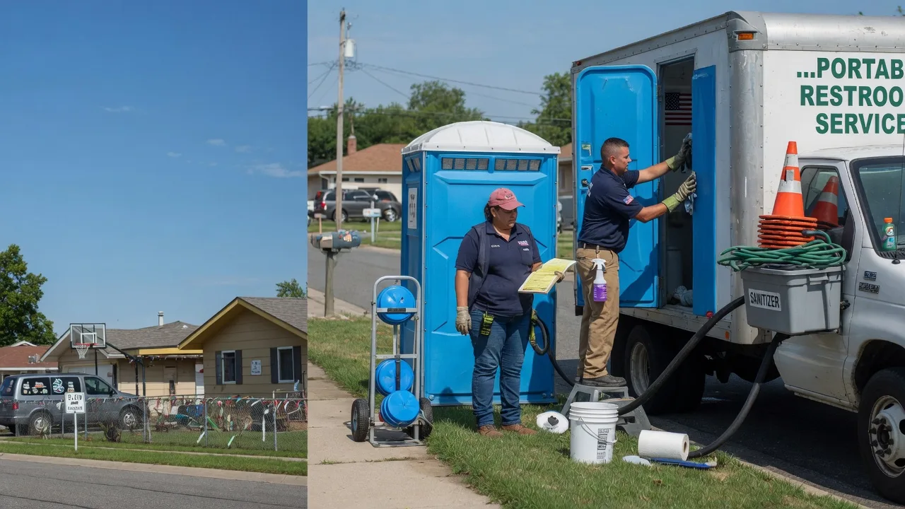 Portable Toilet Rental in Sharon Center, OH near me